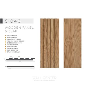 دیوارپوش ترمووال انزا وود EZIA WOOD