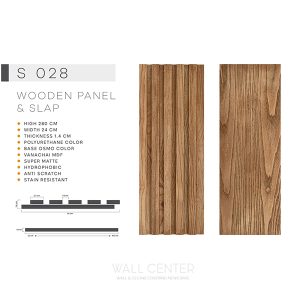 دیوارپوش ترمووال انزا وود EZIA WOOD