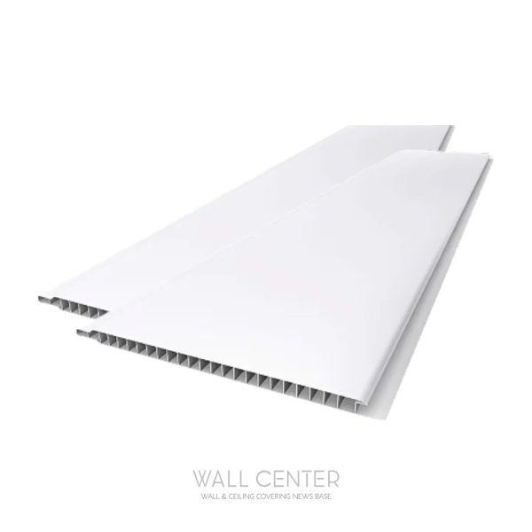 دیوارپوش PVC سفید مات